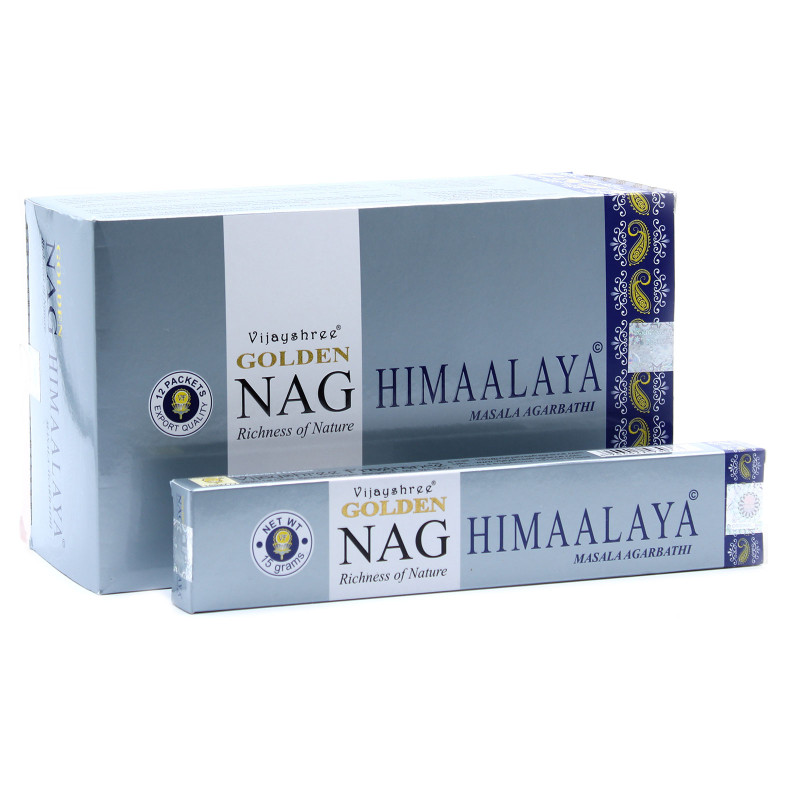 12x 15g Vonné Tyčinky Golden Nag - Himalaya