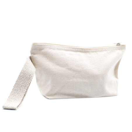 6x Prírodné Bavlnené Toaletné Tašky 10 oz - Do Ruky 22x12x7 cm