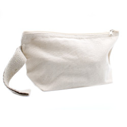 6x Prírodné Bavlnené Toaletné Tašky 10 oz - Do Ruky 22x12x7 cm