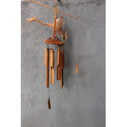 Bambusová Zvonkohra - bez Povrchovej Úpravy - Kokosový Drak