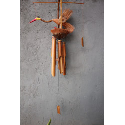 Bambusová Zvonkohra - bez Povrchovej Úpravy - Matka a Mláďatá