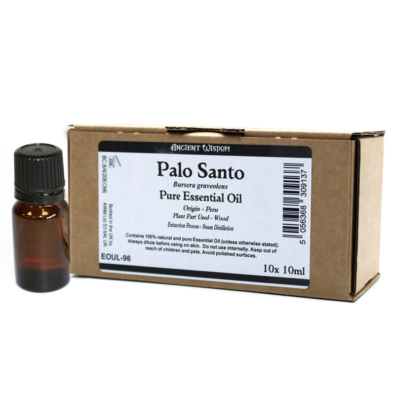 10x 10ml Palo Santo Esenciálny Olej Neoznačený