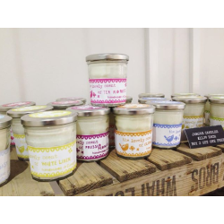 Sviečky v Zaváraninovom Pohári - Japonský Kvet