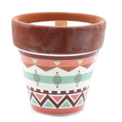 Aromaterapeutické Sójové Sviečky s Drevený Knôtom - Klinček