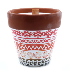 Aromaterapeutické Sójové Sviečky s Drevený Knôtom - Mäta