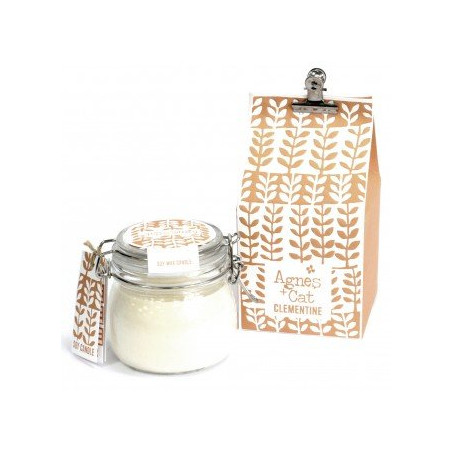 Sviečky v Sklenom Pohári s Klipsou - Klementinka