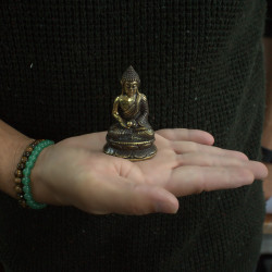5x Mini sediaci Budha - Meditácia
