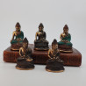 5x Mini sediaci Budha - Meditácia