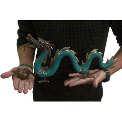 Fengshui - Veľký Drak s Loptou - 45cm