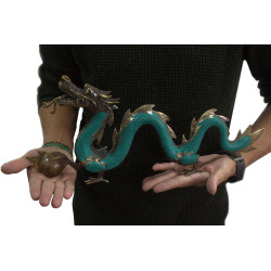 Fengshui - Veľký Drak s Loptou - 45cm