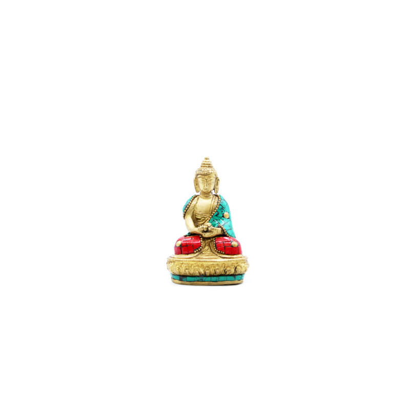 Mosadzná Figúrka Budhu - Amitabha - 9.5 cm
