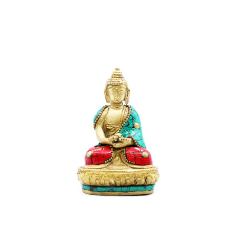 Mosadzná Figúrka Budhu - Amitabha - 9.5 cm