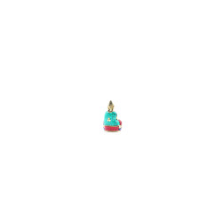 Mosadzná Figúrka Budhu - Ruky Hore - 7.5 cm