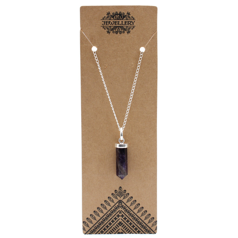 Prívesky z Drahých Kameňov - Amethyst - Klasický