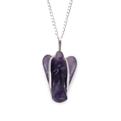 Prívesky z Drahých Kameňov - Amethyst - Strážny Anjel