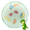 16x Šumivé Bomby Dinosaurus - Čokoláda