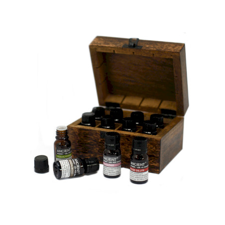 Top 12 Esenciálnych Olejov v Mangovej Krabičke (12 kusov)