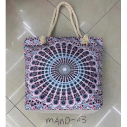 Mandala Taška s Povrazovými Ramienkami - Elektrizujúca Modrá