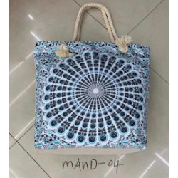 Mandala Taška s Povrazovými Ramienkami - Modrá Obloha