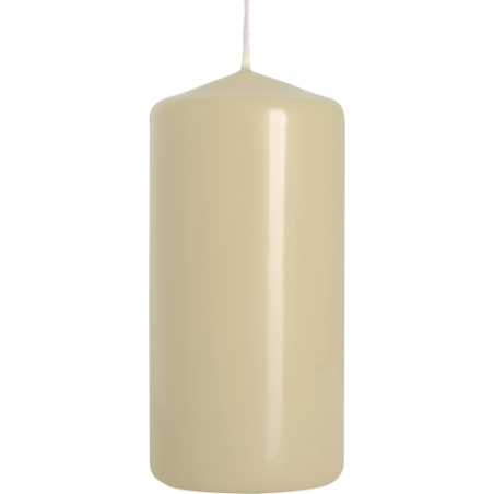 8x Sviečky Valec 50x100mm - Ivory