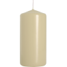 8x Sviečky Valec 50x100mm - Ivory