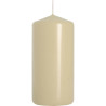 8x Sviečky Valec 50x100mm - Ivory