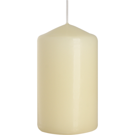 6x Šviečky Valec 60x100mm - Ivory