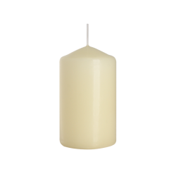 6x Šviečky Valec 60x100mm - Ivory