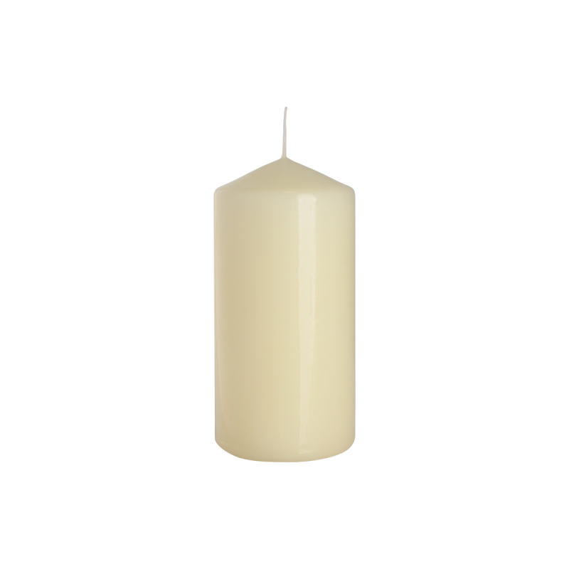 6x Šviečky Valec 60x120mm - Ivory