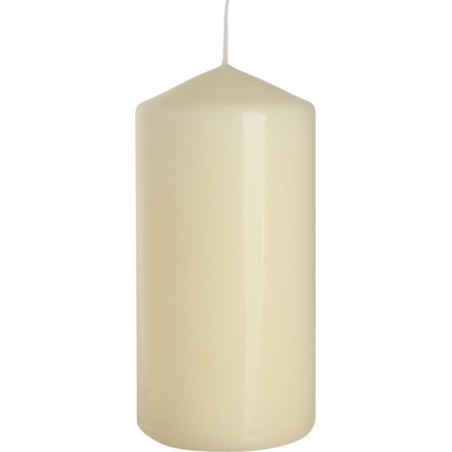 6x Šviečky Valec 60x120mm - Ivory
