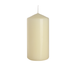 6x Šviečky Valec 60x120mm - Ivory