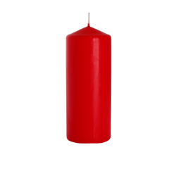 6x Šviečky Valec 60x150mm - Červené