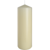 6x Šviečky Valec 80x250mm - Ivory