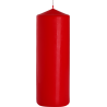 6x Šviečky Valec 80x250mm - Červené