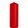 6x Šviečky Valec 80x250mm - Červené