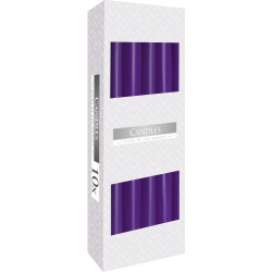 10x Stolové Sviečky - Levaduľové