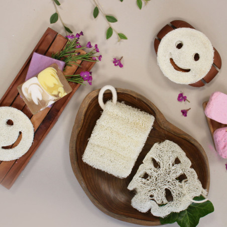 10x Egyptská Luxusná Lufa - Stlačená - 50-60cm