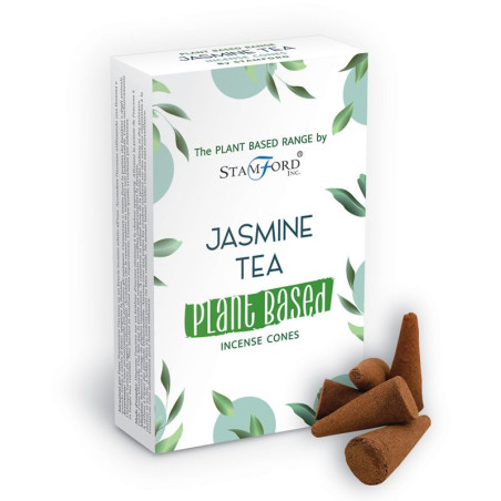 6x Rastlinné Vonné Kužele - Jazmínový Čaj