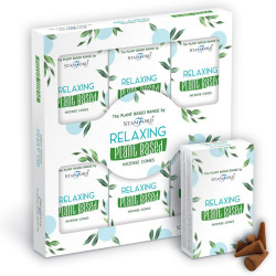 6x Rastlinné Vonné Kužele - Relax