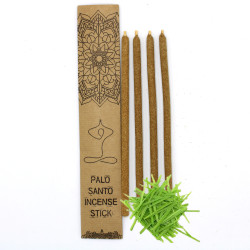 3x Palo Santo Veľké Vonné Tyčinky - Citrónová Tráva