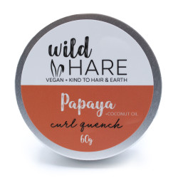 4x Wild Hare Tuhý Šampón 60g - Papája