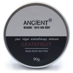Aromaterapeutické Bambucké Telové Maslo 90g - Grapefruit