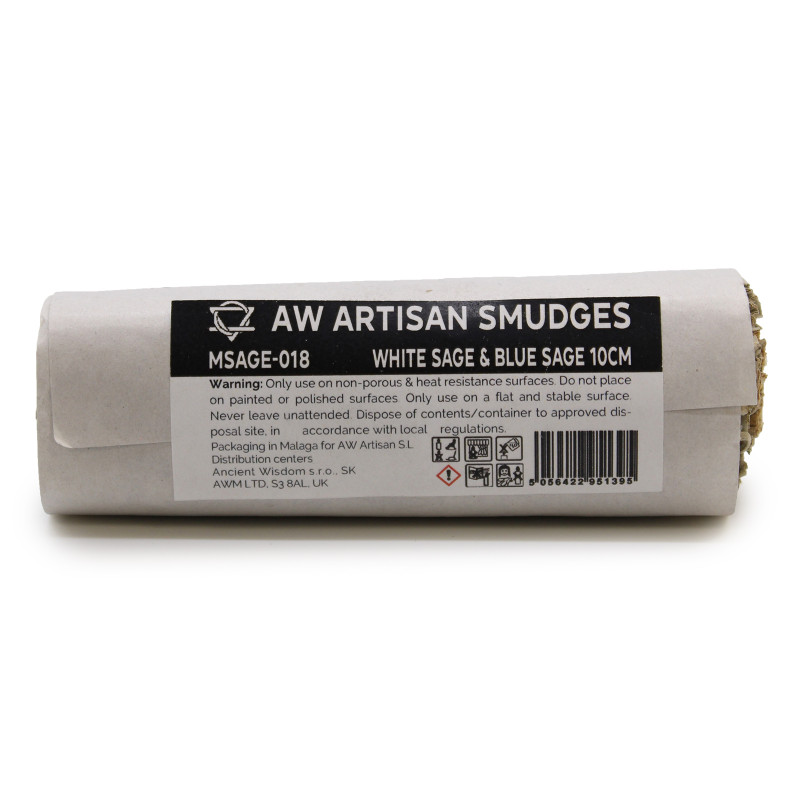 Balené Vykurovacie Zväzky - Biela Šalvia & Modrá Šalvia 10cm