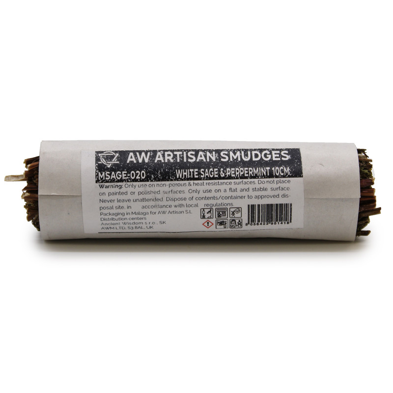 Balené Vykurovacie Zväzky - Biela Šalvia & Mäta 10cm