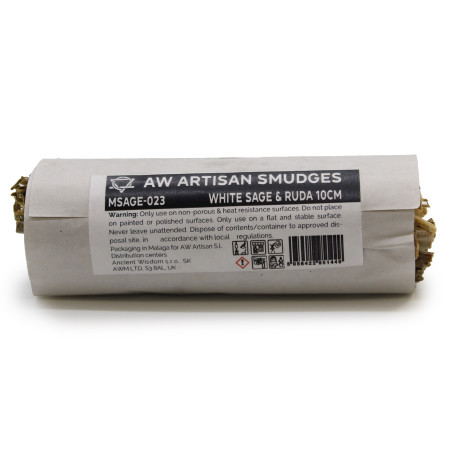 Balené Vykurovacie Zväzky - Biela Šalvia & Ruda 10cm