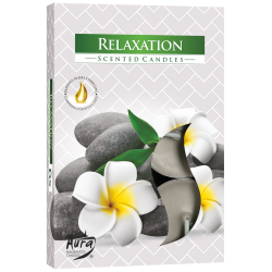 12x Set 6 Čajových Sviečok - Relax