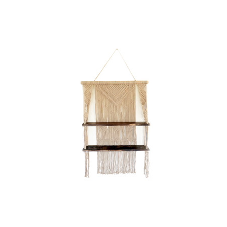 Hnedé Závesné Poličky Macrame – Hnedé