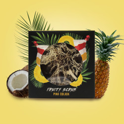 4x Ovocné Peelingové Mydlo so Šnúrkou - Pinacolada