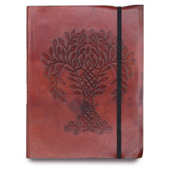 Stredný Zápisník s Gumičkou - Strom Života