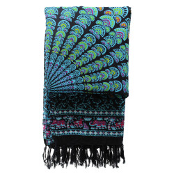 2x Sarong Mandala - Páv